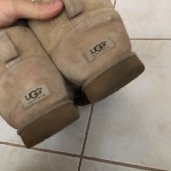 UGG classic mini in sand - Picture 9 of 12